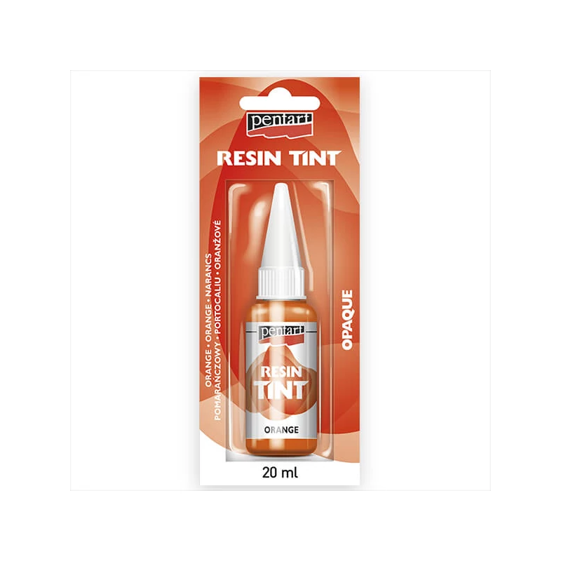 Pentart gyantaszínező tinta, 20 ml - narancs