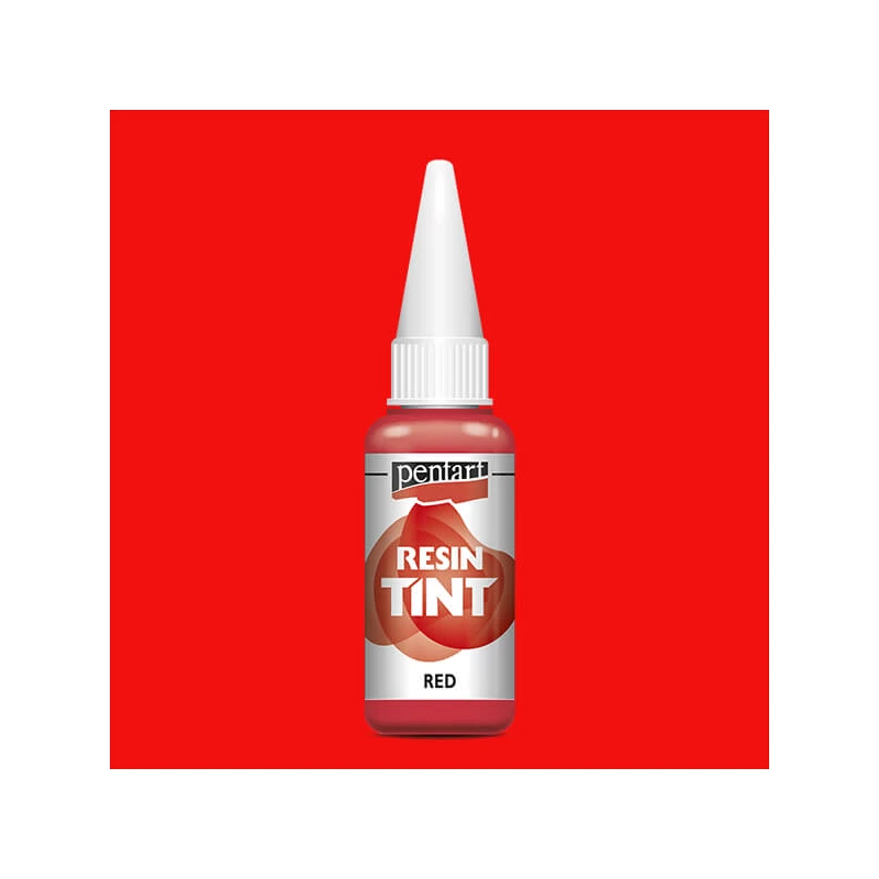 Pentart gyantaszínező tinta, 20 ml - piros