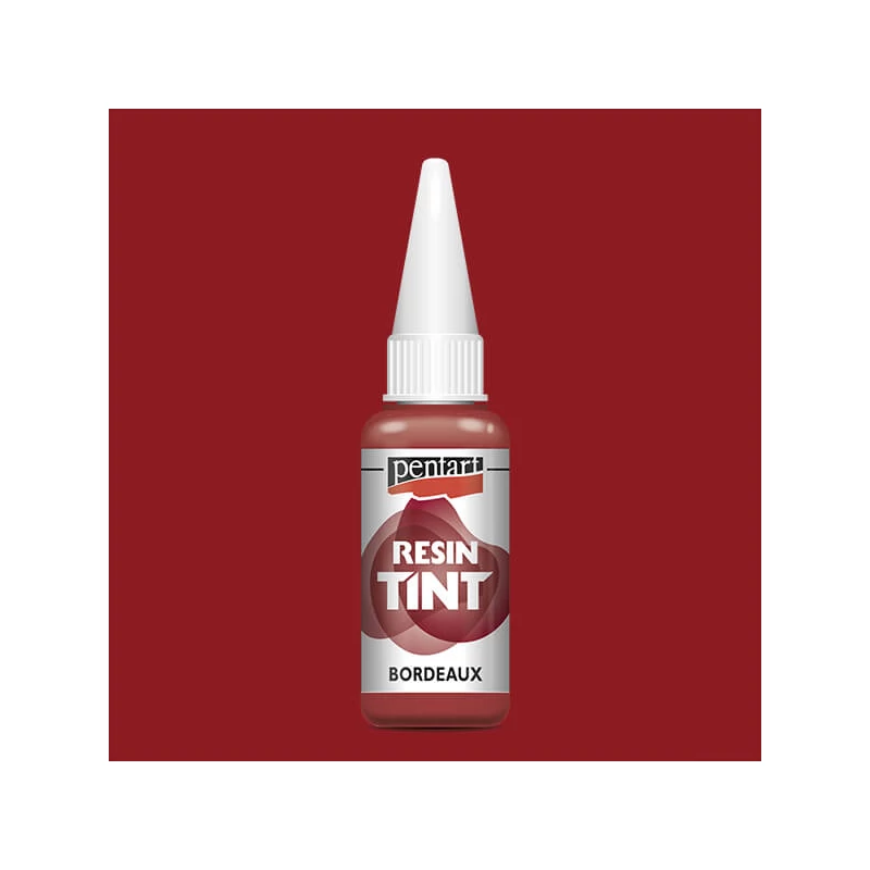 Pentart gyantaszínező tinta, 20 ml - bordó