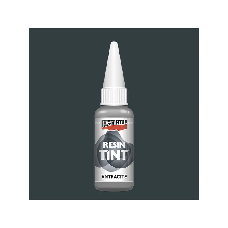 Pentart gyantaszínező tinta, 20 ml - antracit