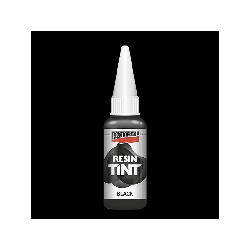 Pentart gyantaszínező tinta, 20 ml - fekete