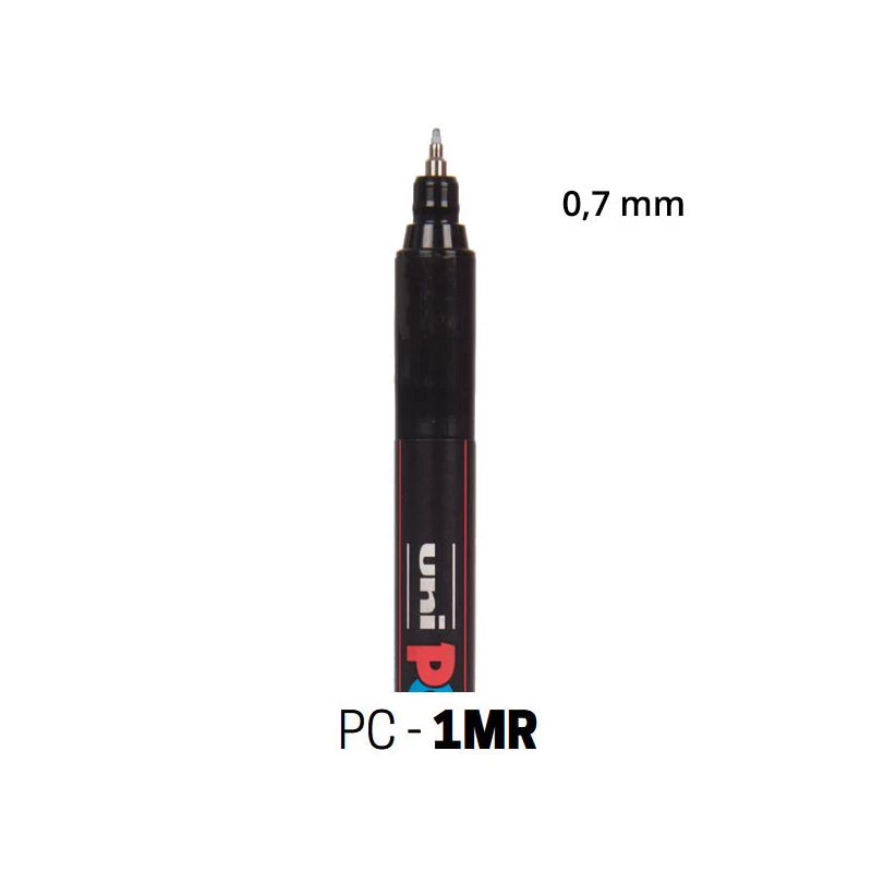 UNI POSCA PC-1MR tűfilc, 0,7 mm - M6, metál zöld
