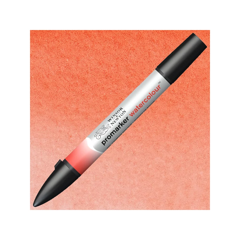 Promarker Watercolour kétvégű akvarell ecsetfilc - 095, cadmium red hue