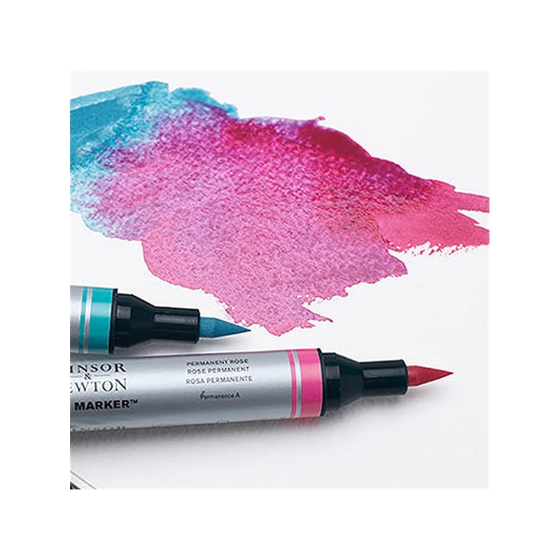 Promarker Watercolour kétvégű akvarell ecsetfilc készlet - 24 db, cipzáras tartóban