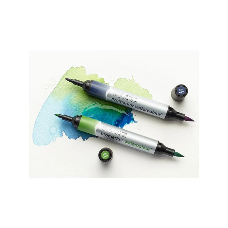 Promarker Watercolour kétvégű akvarell ecsetfilc készlet - 24 db, cipzáras tartóban