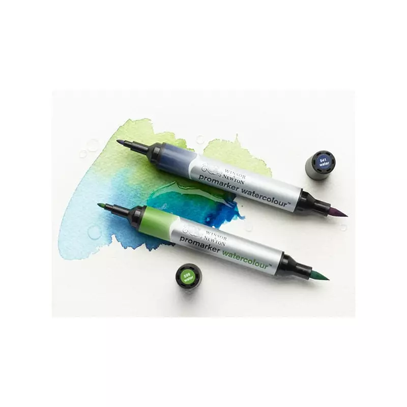 Promarker Watercolour kétvégű akvarell ecsetfilc készlet - 6 db, basic tones