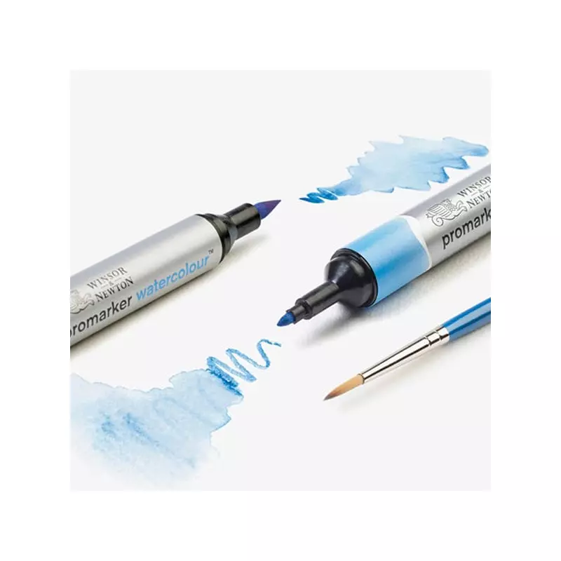 Promarker Watercolour kétvégű akvarell ecsetfilc készlet - 6 db, basic tones