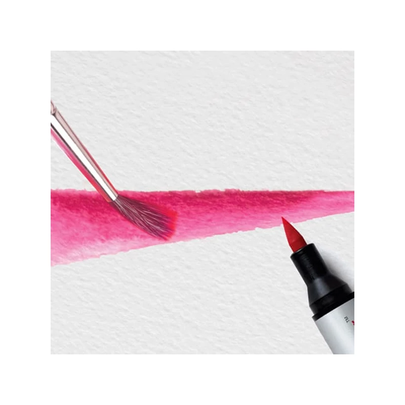 Promarker Watercolour kétvégű akvarell ecsetfilc készlet - 24 db, cipzáras tartóban