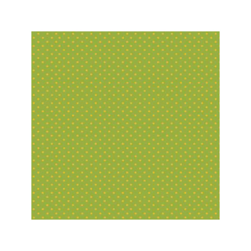 Patchwork anyag - Makower - Spot on 830/GY Green-yellow