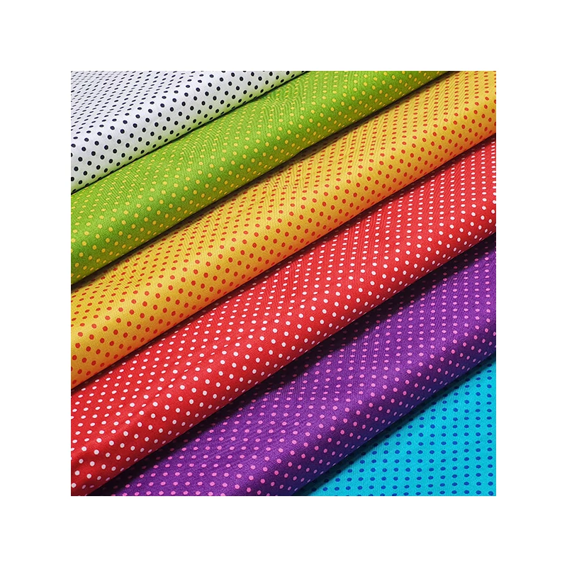 Patchwork anyag - Makower - Spot on 830/WR White-red