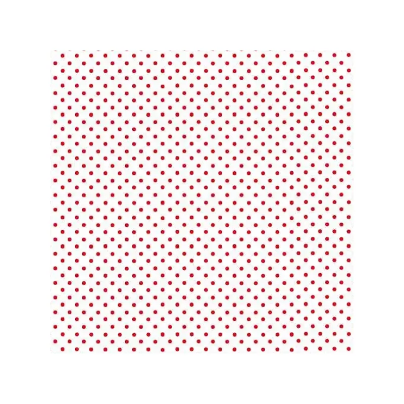 Patchwork anyag - Makower - Spot on 830/WR White-red