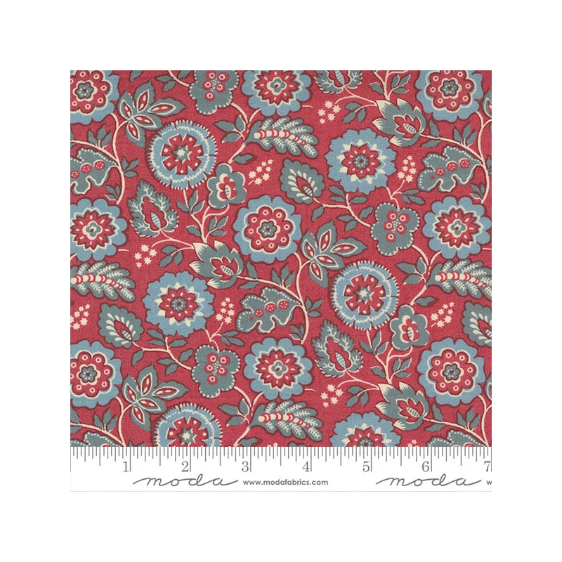 Patchwork anyag - Moda - La Vie Bohéme by French General 13903-11 french red