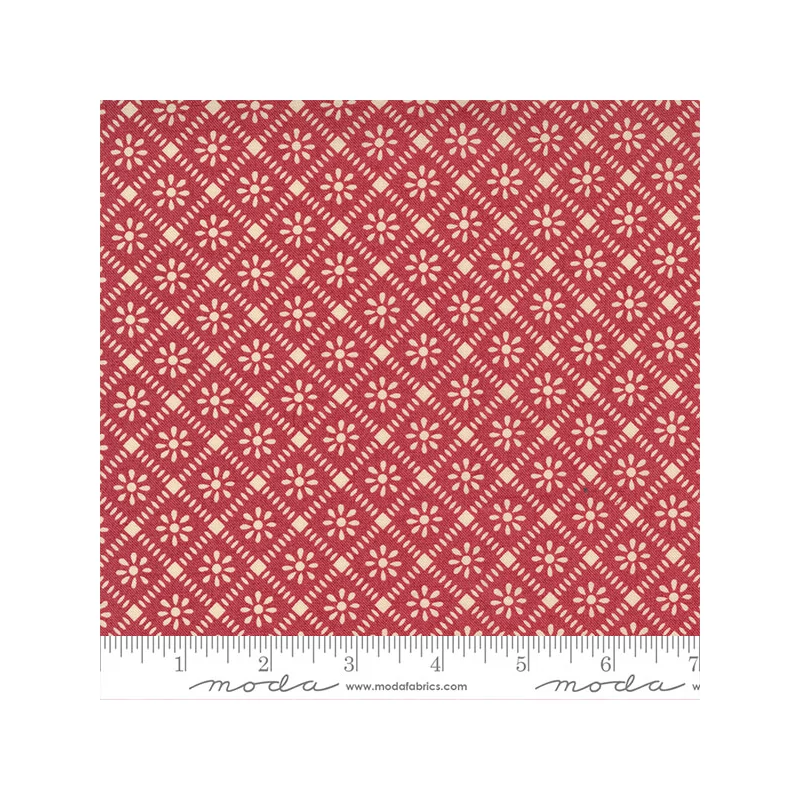 Patchwork anyag - Moda - La Vie Bohéme by French General 13905-11 french red