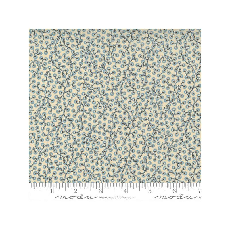 Patchwork anyag - Moda - La Vie Bohéme by French General 13907-19 pearl french blue