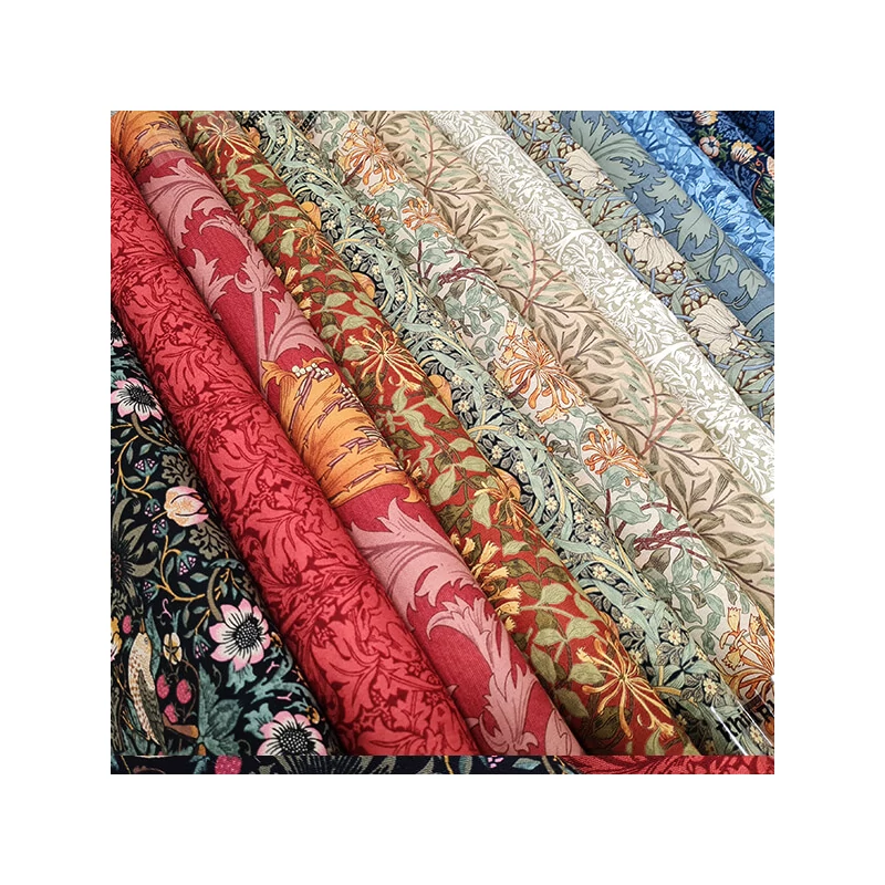 Patchwork anyag - Moda - Barbara Brackman by Best of Morris 2021 8363-11 sage green