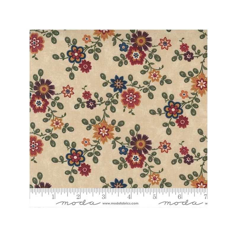 Patchwork anyag - Moda - Hope Blooms by Kansas Troubles 9670-11 sand