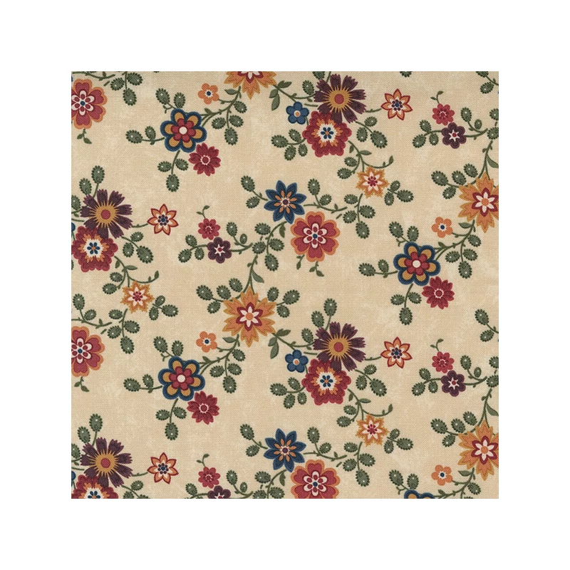 Patchwork anyag - Moda - Hope Blooms by Kansas Troubles 9670-11 sand