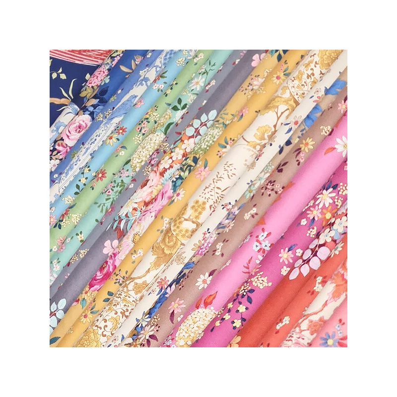 Patchwork anyag - Tilda Chic Escape - Whimsyflower rust 100458