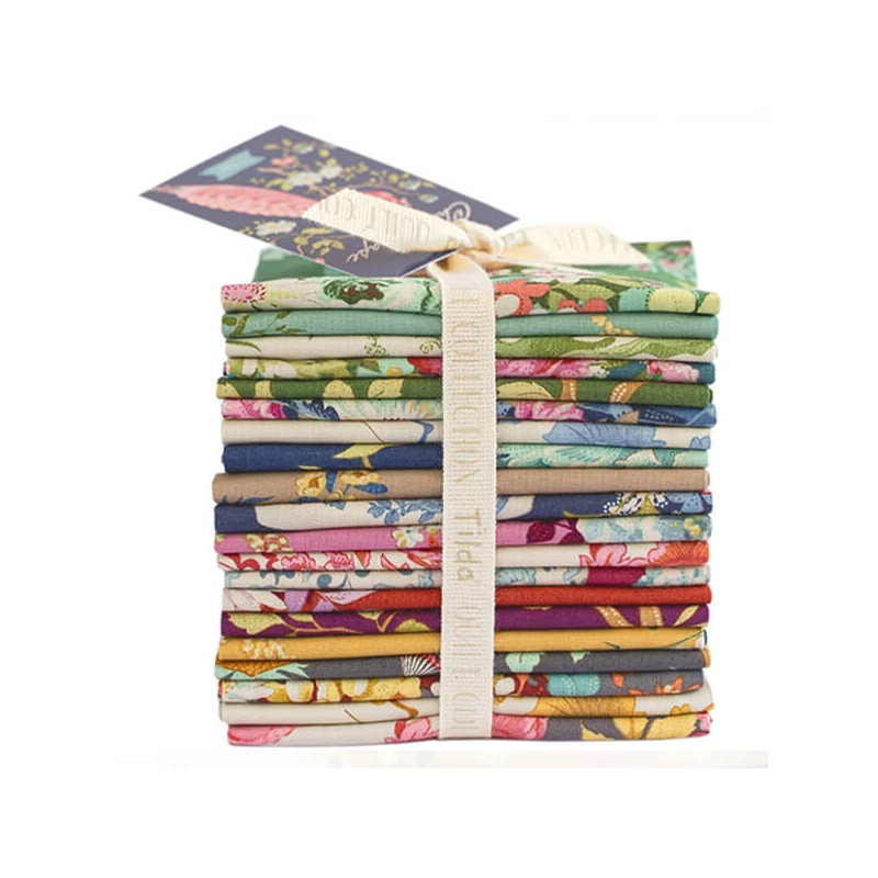 Patchwork anyag - Tilda Chic Escape - Whimsyflower rust 100458