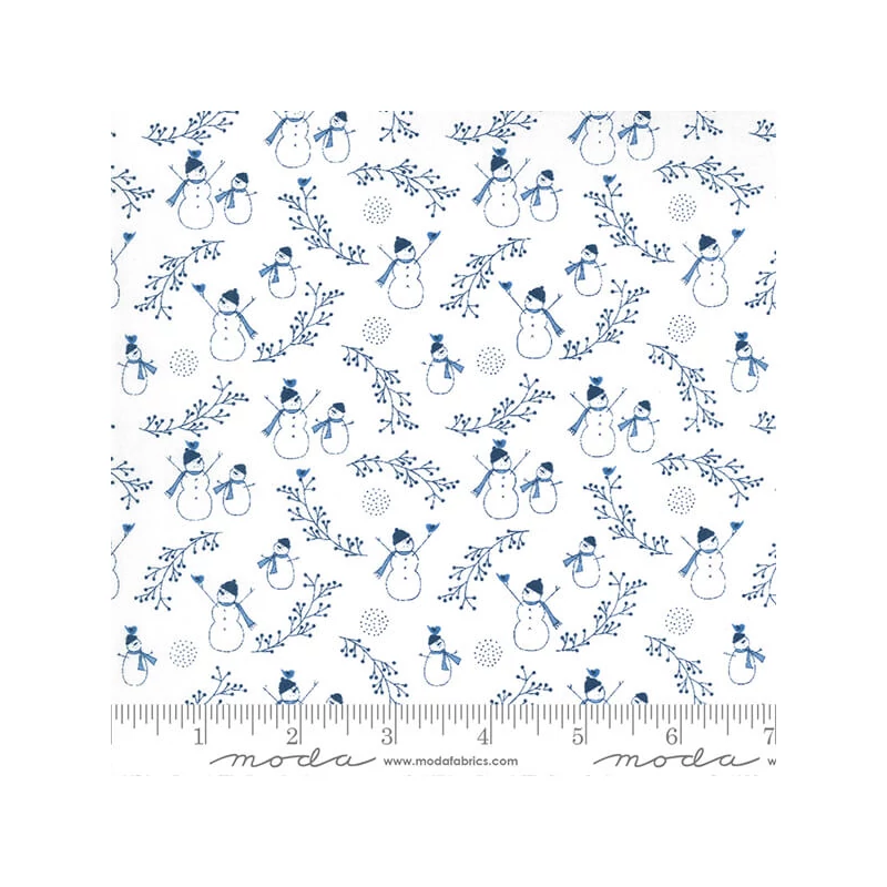 Patchwork anyag - Moda - Crystal Lane by Bunny Hill Designs 2982-18