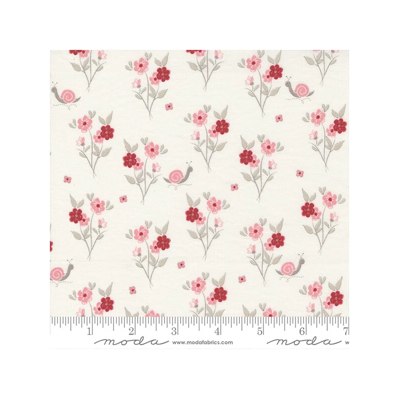 Patchwork anyag - Moda - The Flower Farm by Bunny Hill 3010-11