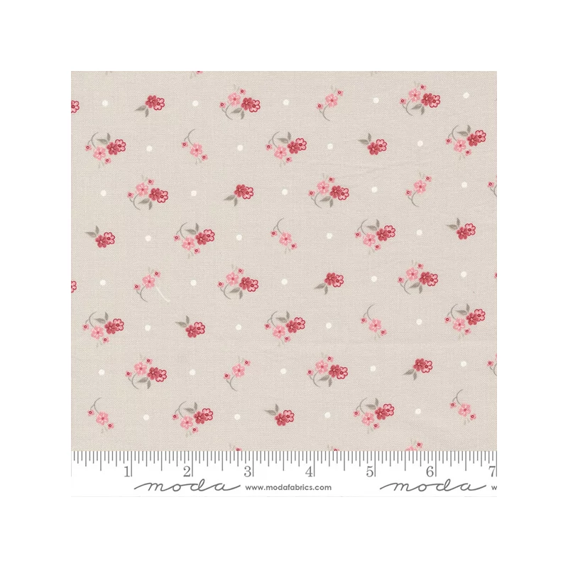 Patchwork anyag - Moda - The Flower Farm by Bunny Hill 3012-12