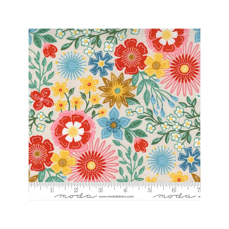 Patchwork anyag - Moda - Frankie by Basic Grey 30670-11