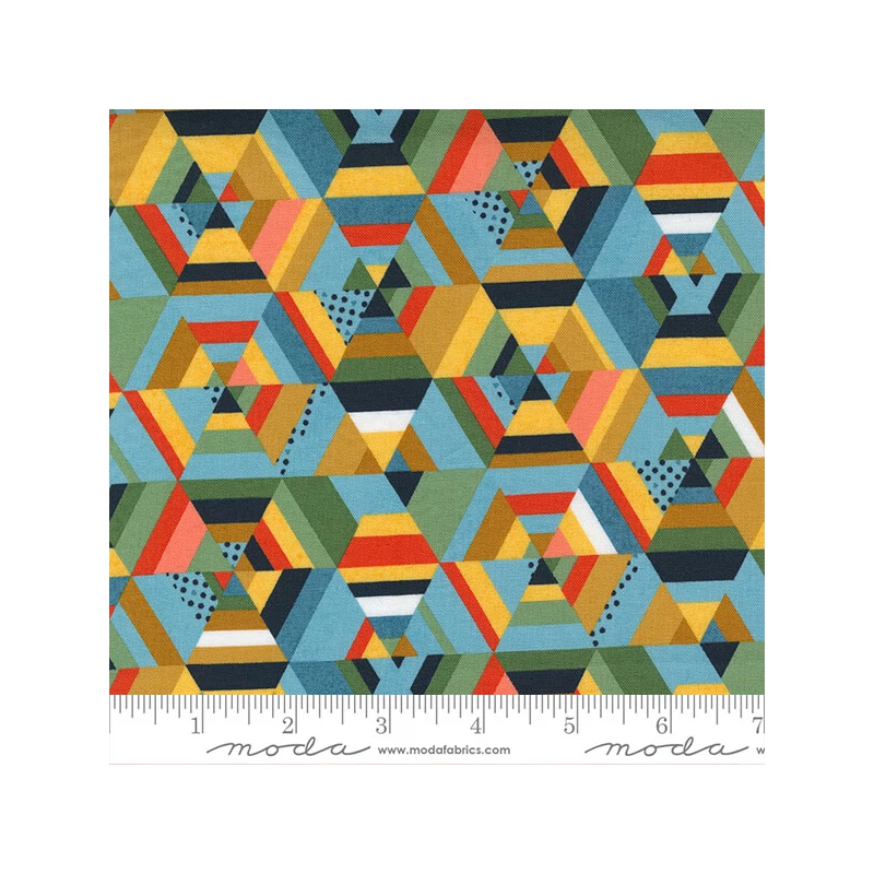Patchwork anyag - Moda - Frankie by Basic Grey 30671-21