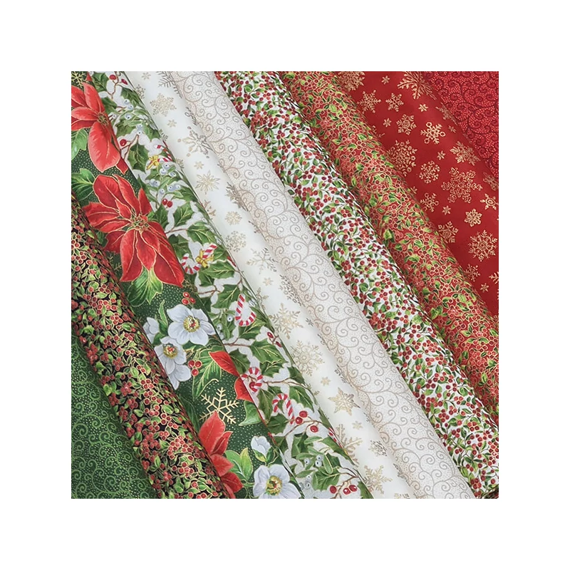 Patchwork anyag - Moda - Merry Manor Metallic 33664-15M