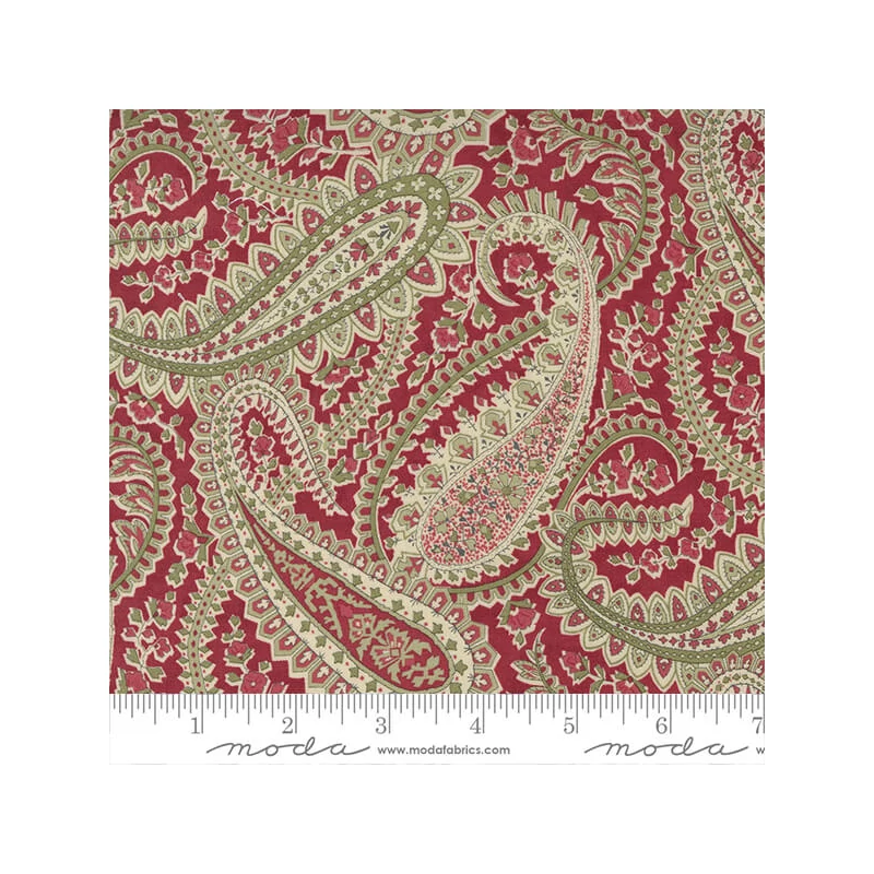 Patchwork anyag - Moda - Poinsettia Plaza by 3 Systers 44292-12