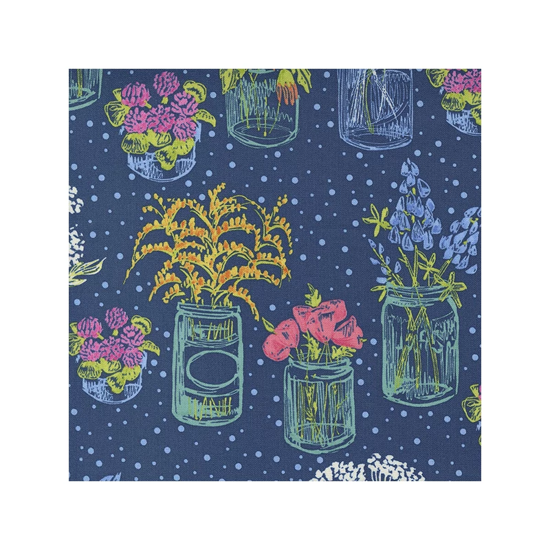 Patchwork anyag - Moda - Wild Blossom by Robin Pickens 48734-25