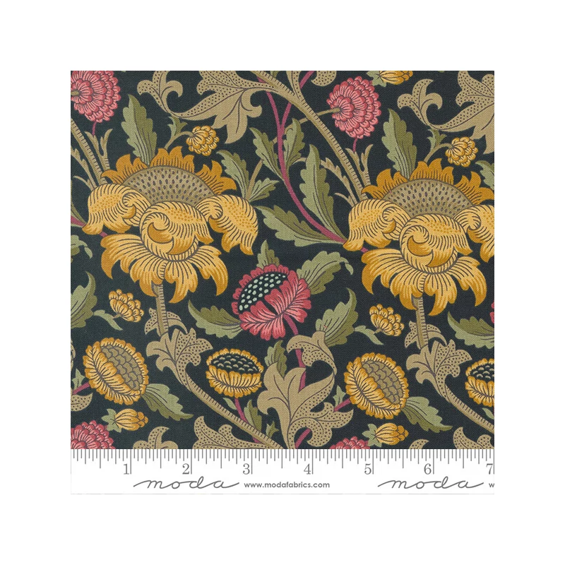 Patchwork anyag - Moda - Barbara Brackman by Best of Morris Meadow 8370-21