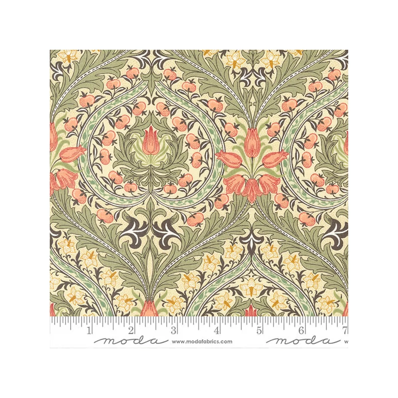 Patchwork anyag - Moda - Barbara Brackman by Best of Morris Meadow 8372-11