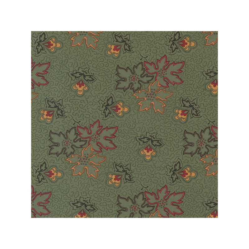 Patchwork anyag - Moda - Fluttering Leaves by Kansas Troubes 9730-15