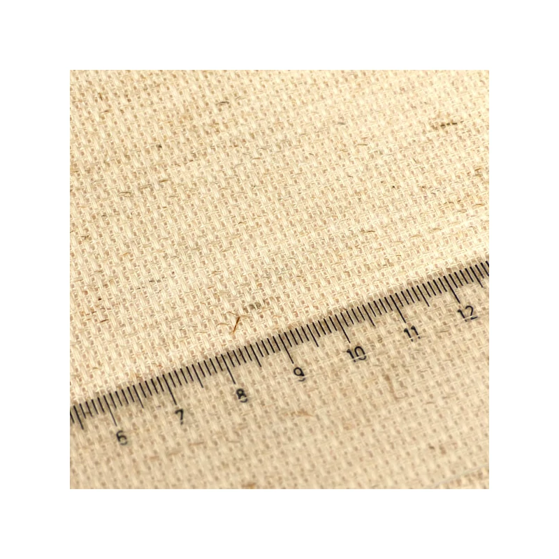 Kongré, Aida keresztszemes hímzővászon, 14 count, 110 cm széles - rusztikus, 10 cm