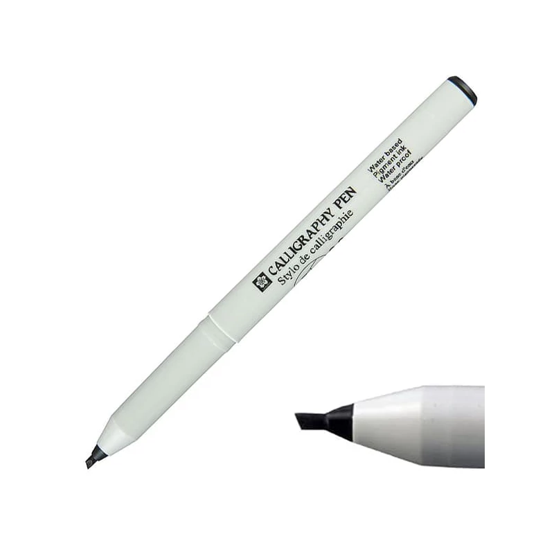 Sakura kalligrafikus filctoll, fekete - 2 mm