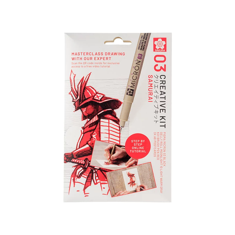 Sakura Creative kit rajzkészlet - Samurai