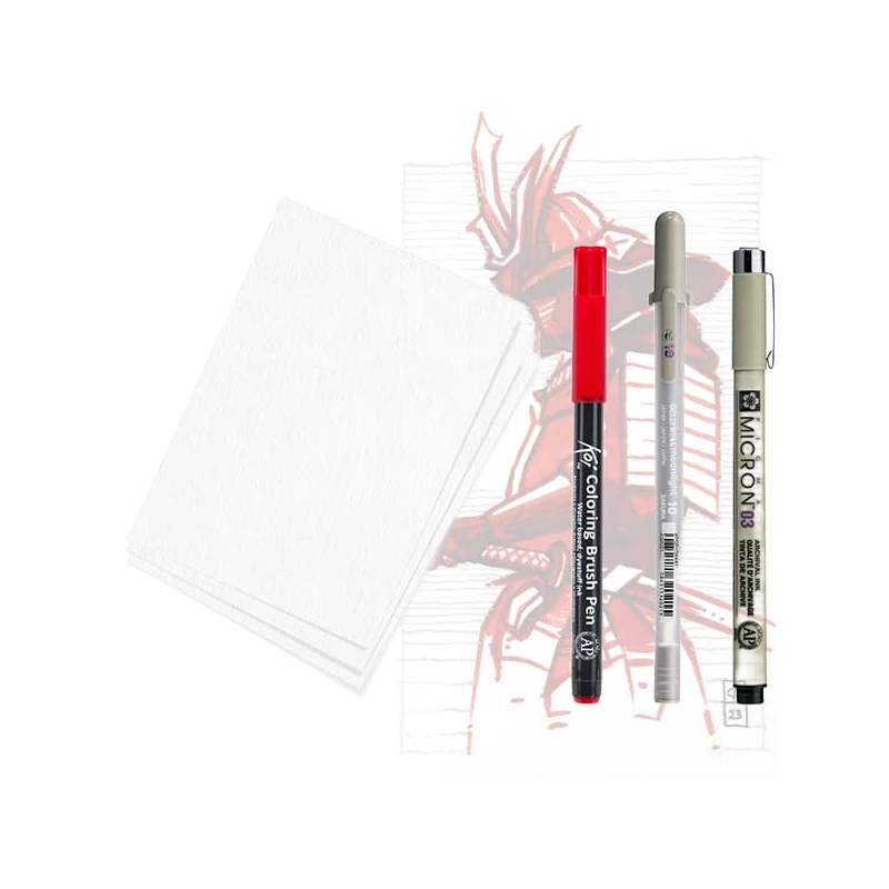 Sakura Creative kit rajzkészlet - Samurai