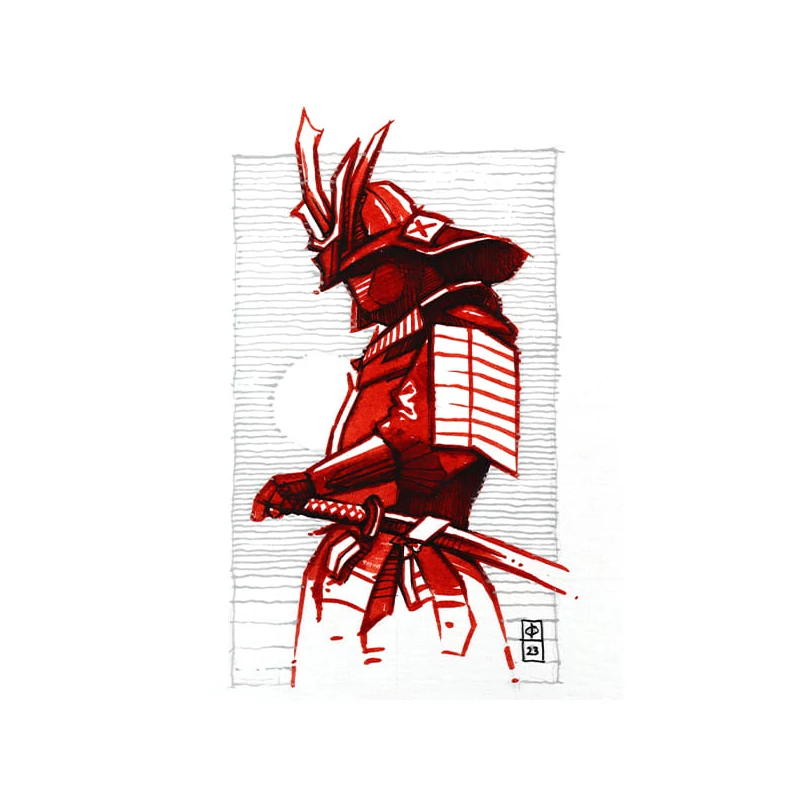 Sakura Creative kit rajzkészlet - Samurai