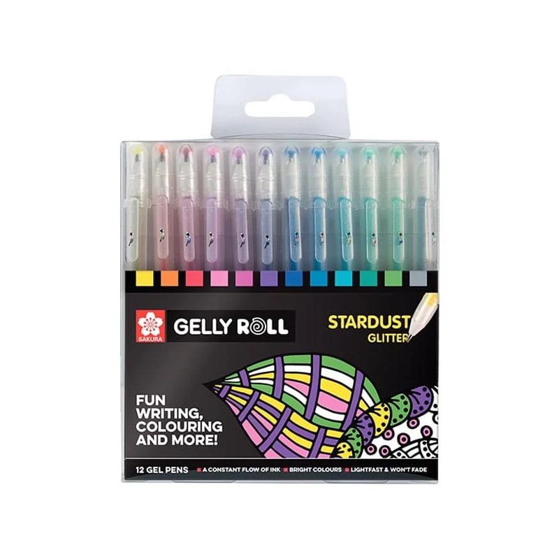 Sakura Gelly Roll Stardust zselés toll készlet - 12 db