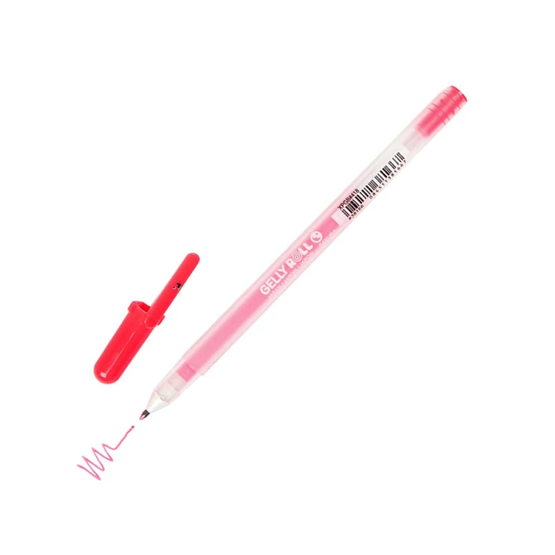 Sakura Gelly Roll Moonlight zselés toll - 418, fluo vermillion