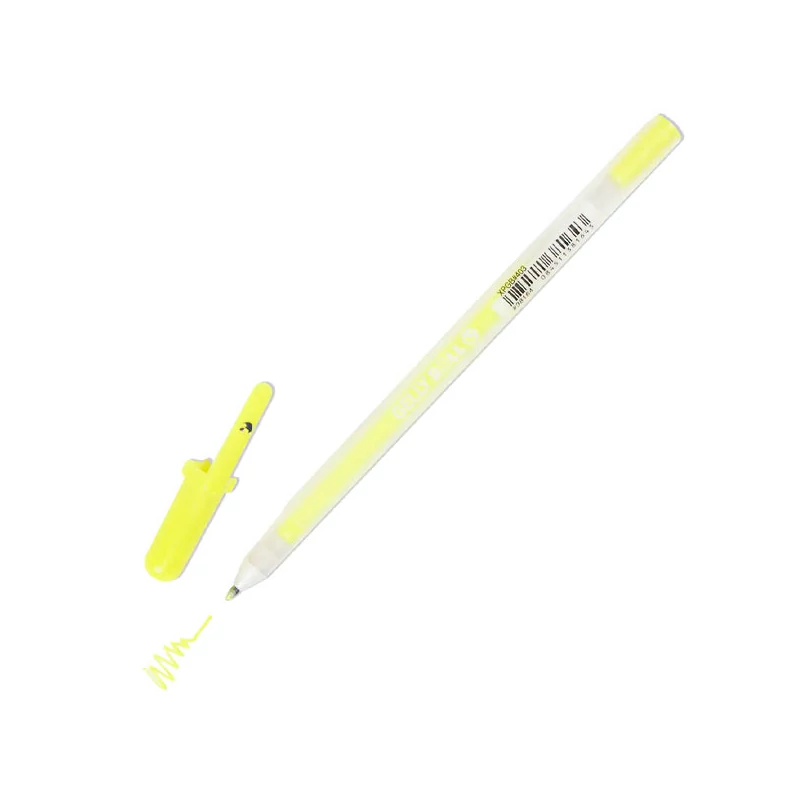 Sakura Gelly Roll Moonlight zselés toll - 403, fluo yellow