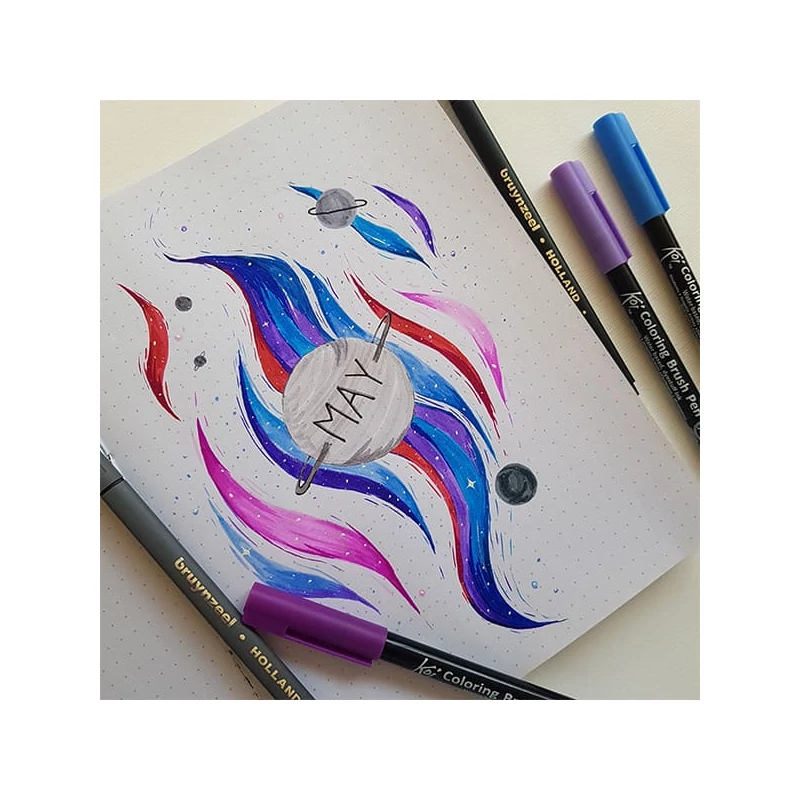 Sakura Koi Brush Pen ecsetfilc készlet - 12 db
