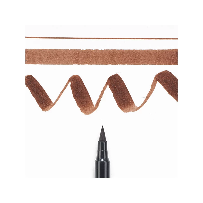 Sakura Koi brush pen ecsetfilc - 12, brown