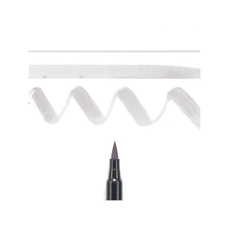 Sakura Koi brush pen ecsetfilc - 153, light cool gray