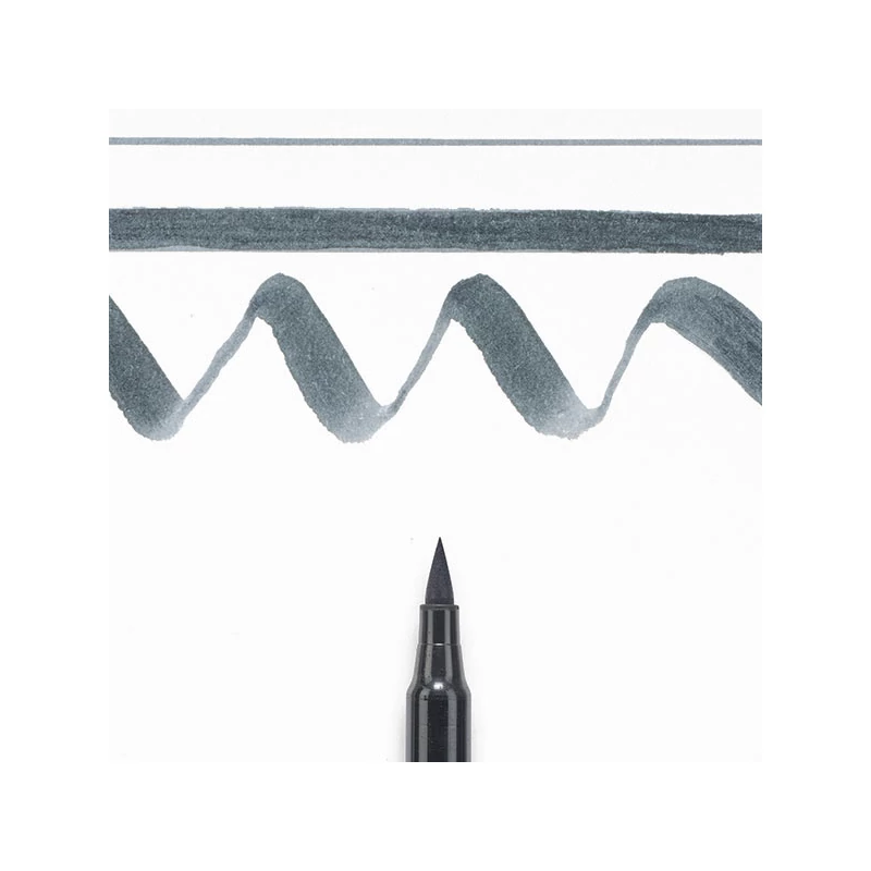 Sakura Koi brush pen ecsetfilc - 46, dark cool gray