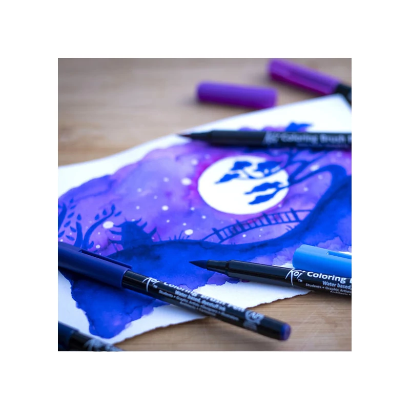 Sakura Koi brush pen ecsetfilc - 222, fuchsia