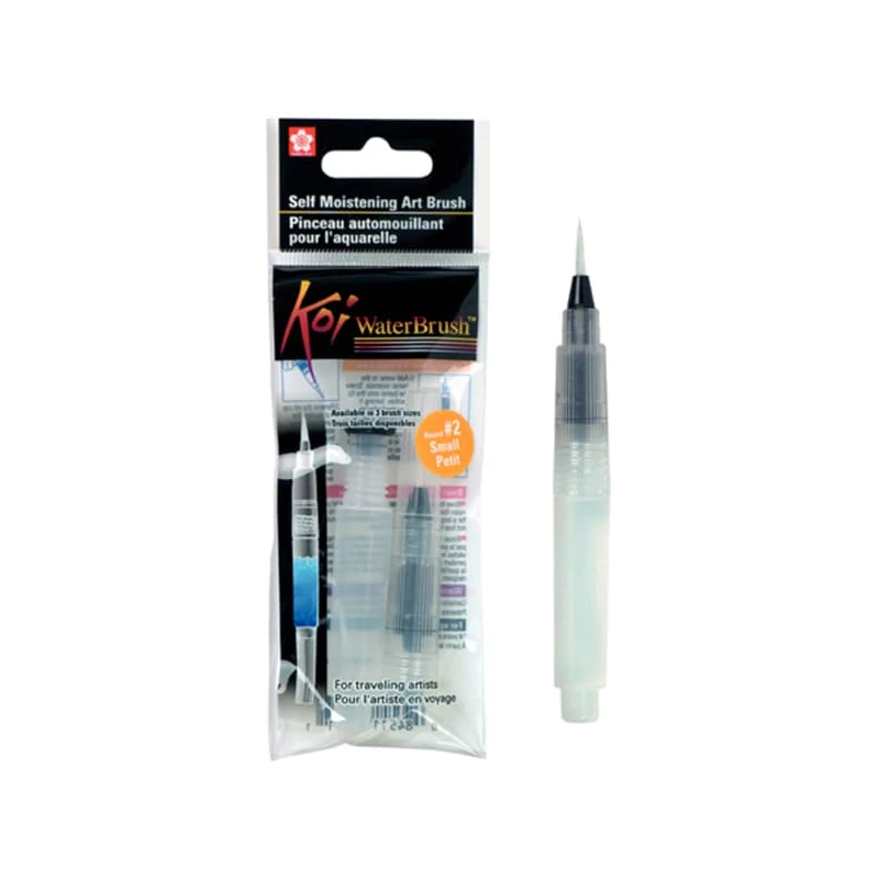 Sakura Koi víztartályos ecset, 4 ml - kerek, S