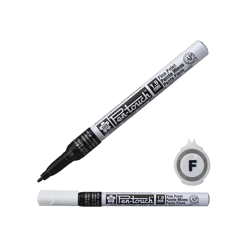 Sakura Pen-Touch lakkfilc, fine (1 mm) - black