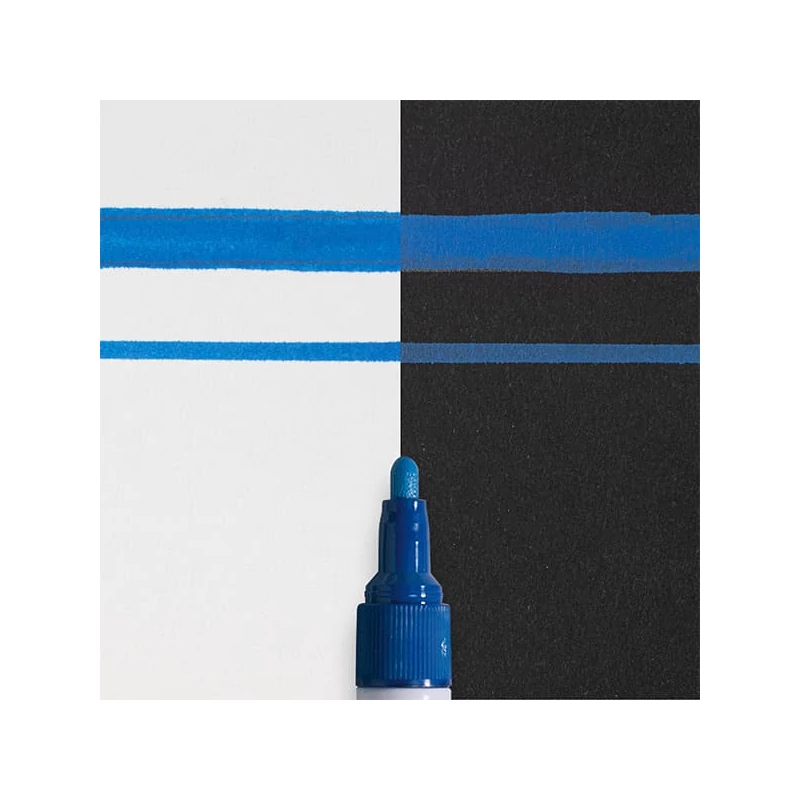 Sakura Pen-Touch lakkfilc, medium (2 mm) - blue